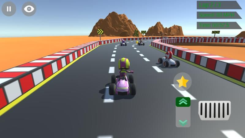 Mini Speedy Racers经典版游戏截图