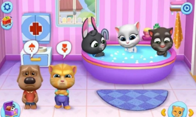 汤姆猫的朋友们手机游戏正式版截图