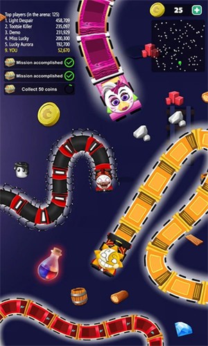蛇火车竞技场中文版游戏截图