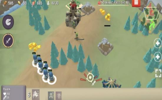 骑士战争模拟器手机游戏截图