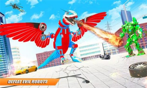 恐龙变形机器人高清版游戏截图