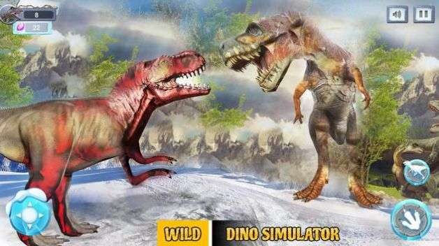 恐龙动物战斗模拟器免费版APP截图