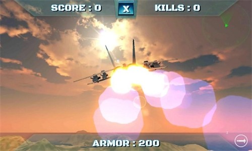 喷气式战斗机模拟器手机游戏截图