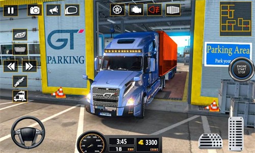 卡车驾驶停车模拟3D截图