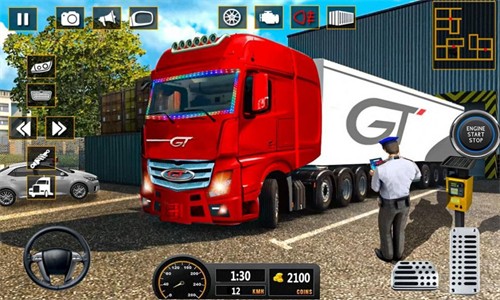 卡车驾驶停车模拟3D截图