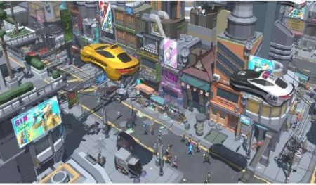 赛博世界黑帮城市手机游戏正式版截图