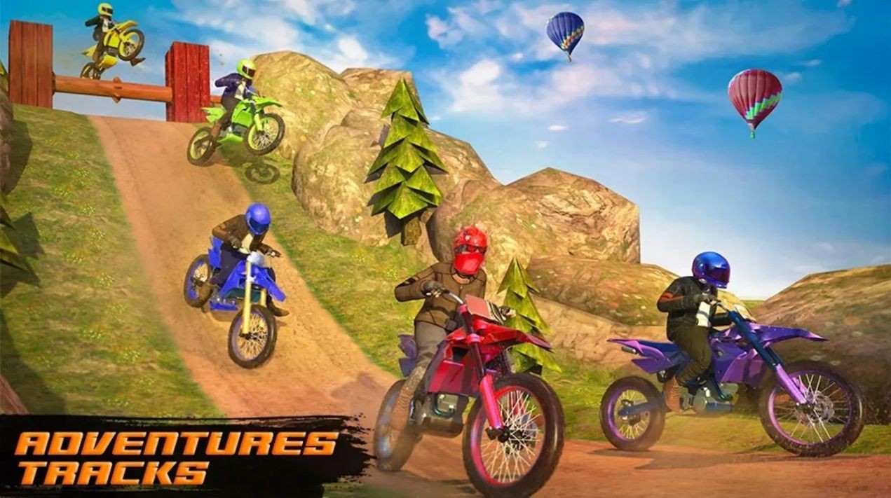 摩托车越野赛车正式版游戏截图