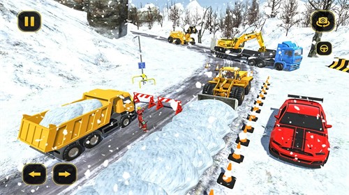 雪地货车模拟运输截图