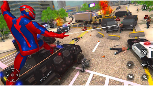 火柴人英雄蜘蛛模拟器中文正式版截图