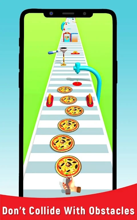 披萨长堆栈冲刺手机版游戏截图