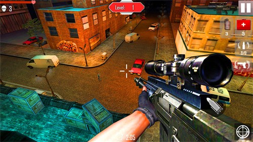 狙击杀手3D中文版游戏截图