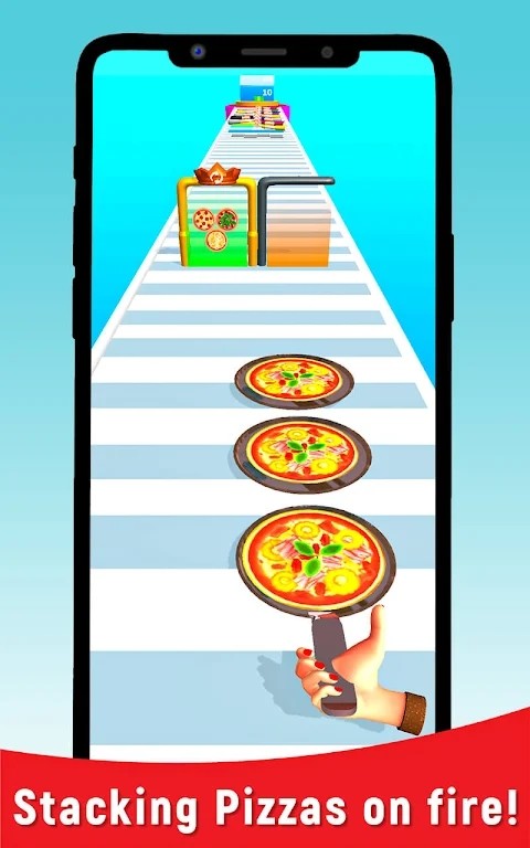 披萨长堆栈冲刺手机端游戏截图