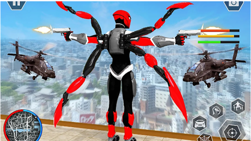 火柴人英雄蜘蛛模拟器手机游戏截图